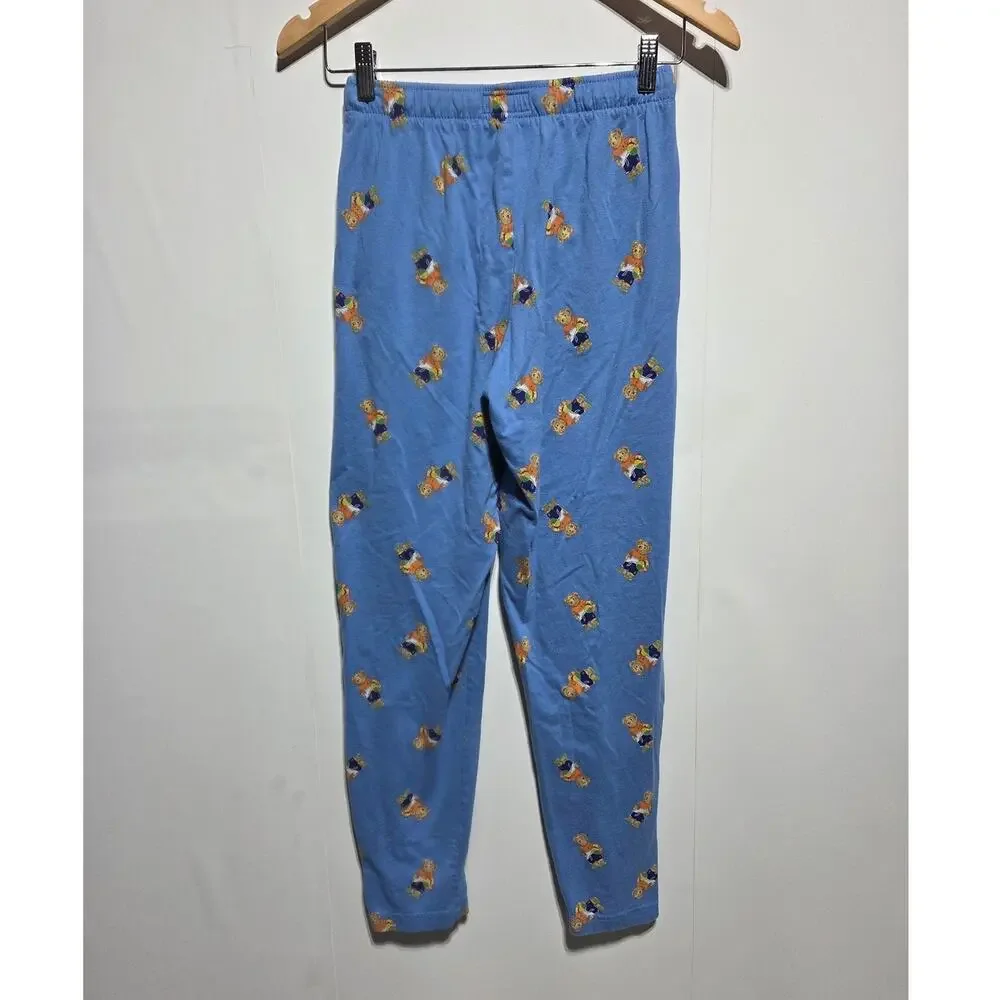 Polo Ralph Lauren Polo Bear Blue Pajama Pants Size XS